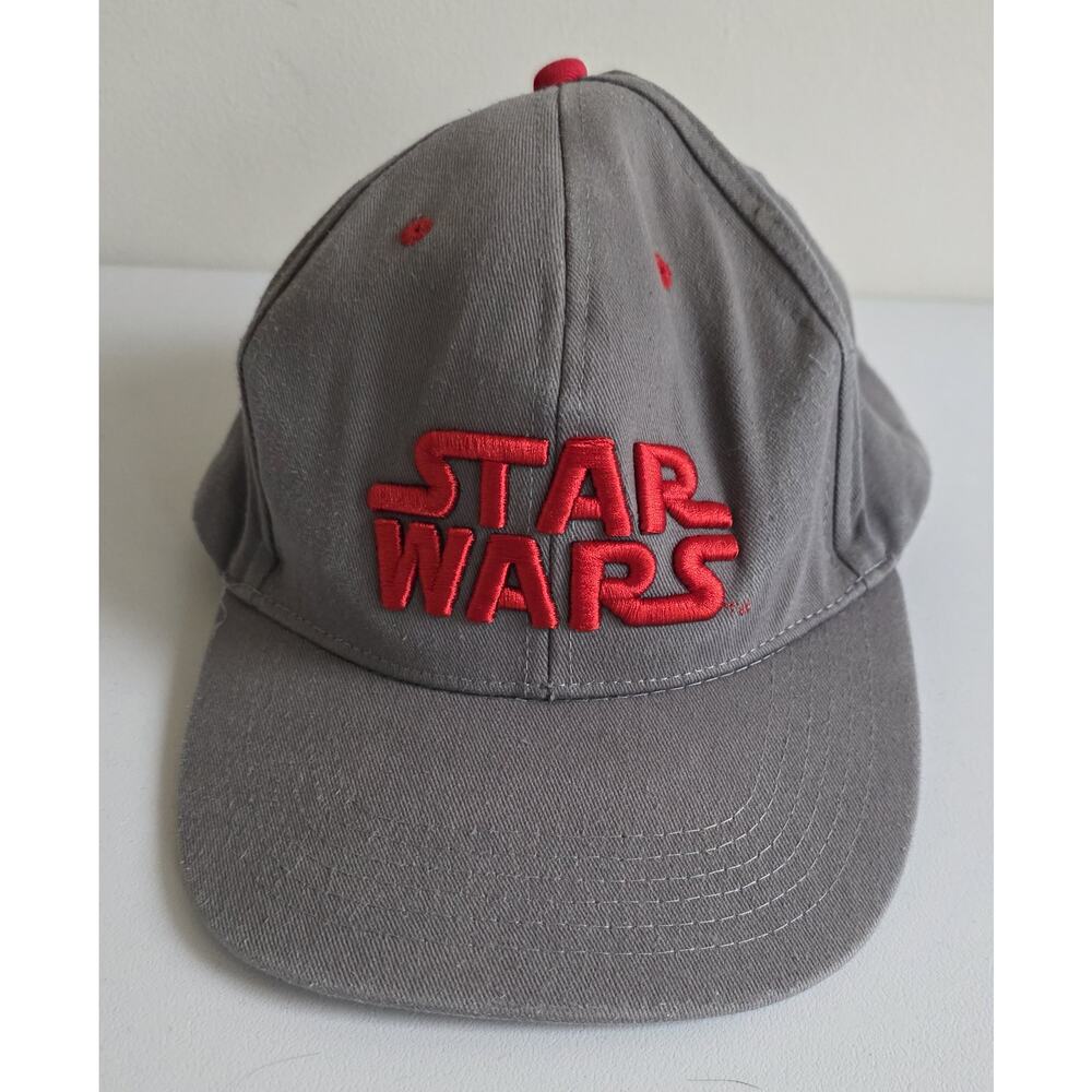 Star Wars Gray Red Cotton Twill Baseball‎ Cap